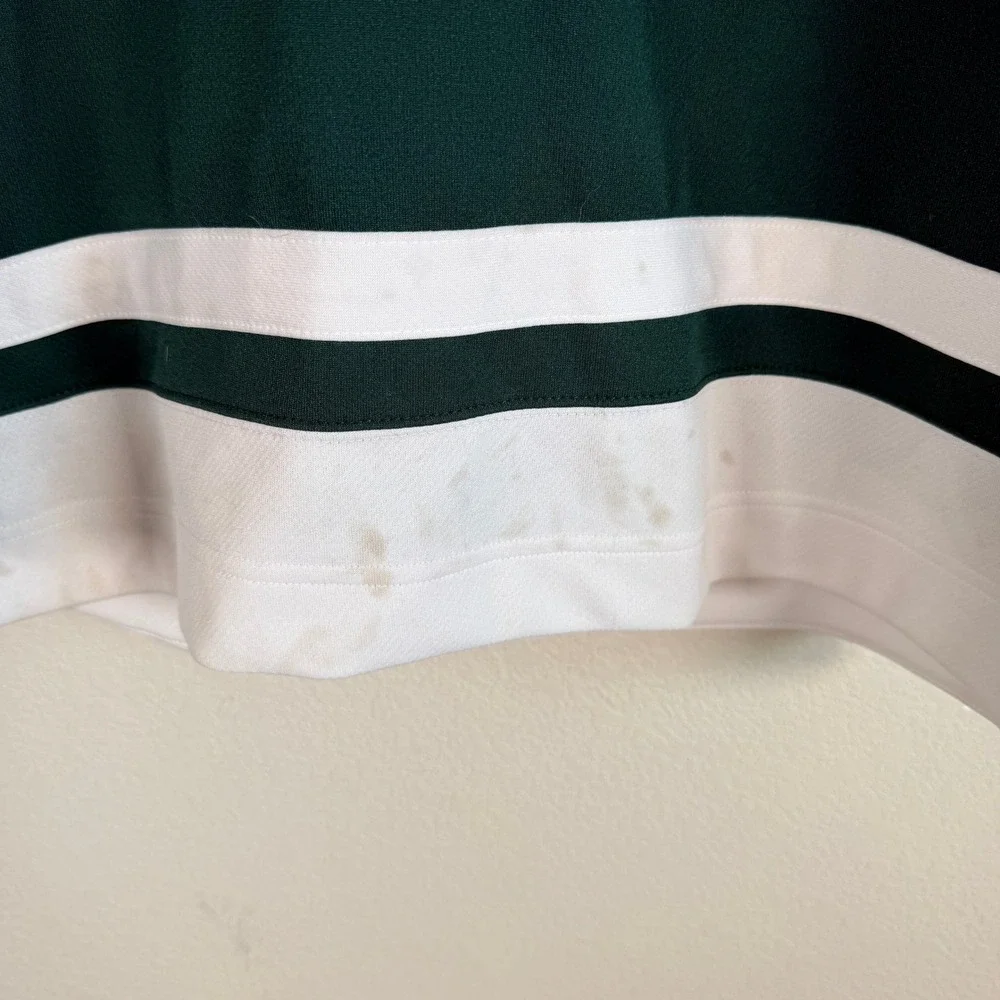 Nike Team Michigan State Spartans Hockey Jersey Youth XL (20) Green NCAA read
